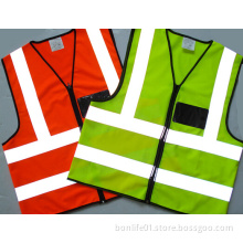 Yellow Orange Green Blue All Available Road Safety Visible Vests